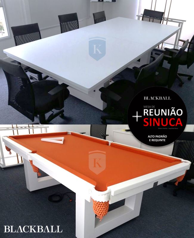 Mesa de Reunião e Sinuca