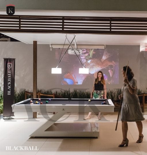 Campinas Decor 2018, Lazer da Piscina e Mesa de Sinuca BLACKBALL