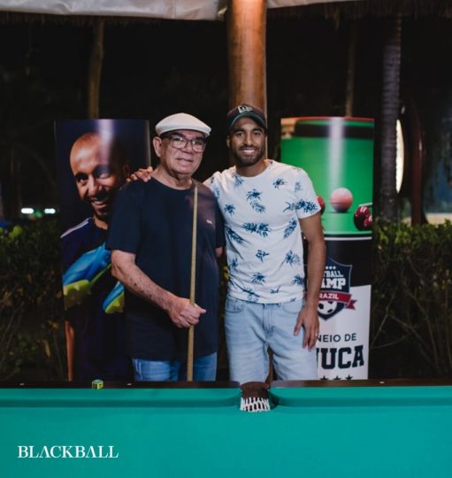 Mesa de Sinuca Oficial com Rui Chapéu e Lucas Moura