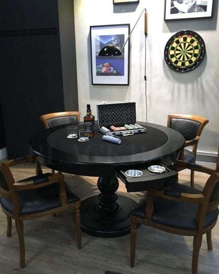 Mesa de Cartas e Xadrez Ísis