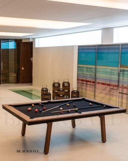 Mesa de Sinuca e Jantar BLACKBALL® Aquiles