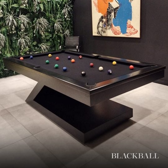 Mesa de Sinuca ALLBLACK (Tudo Preto)